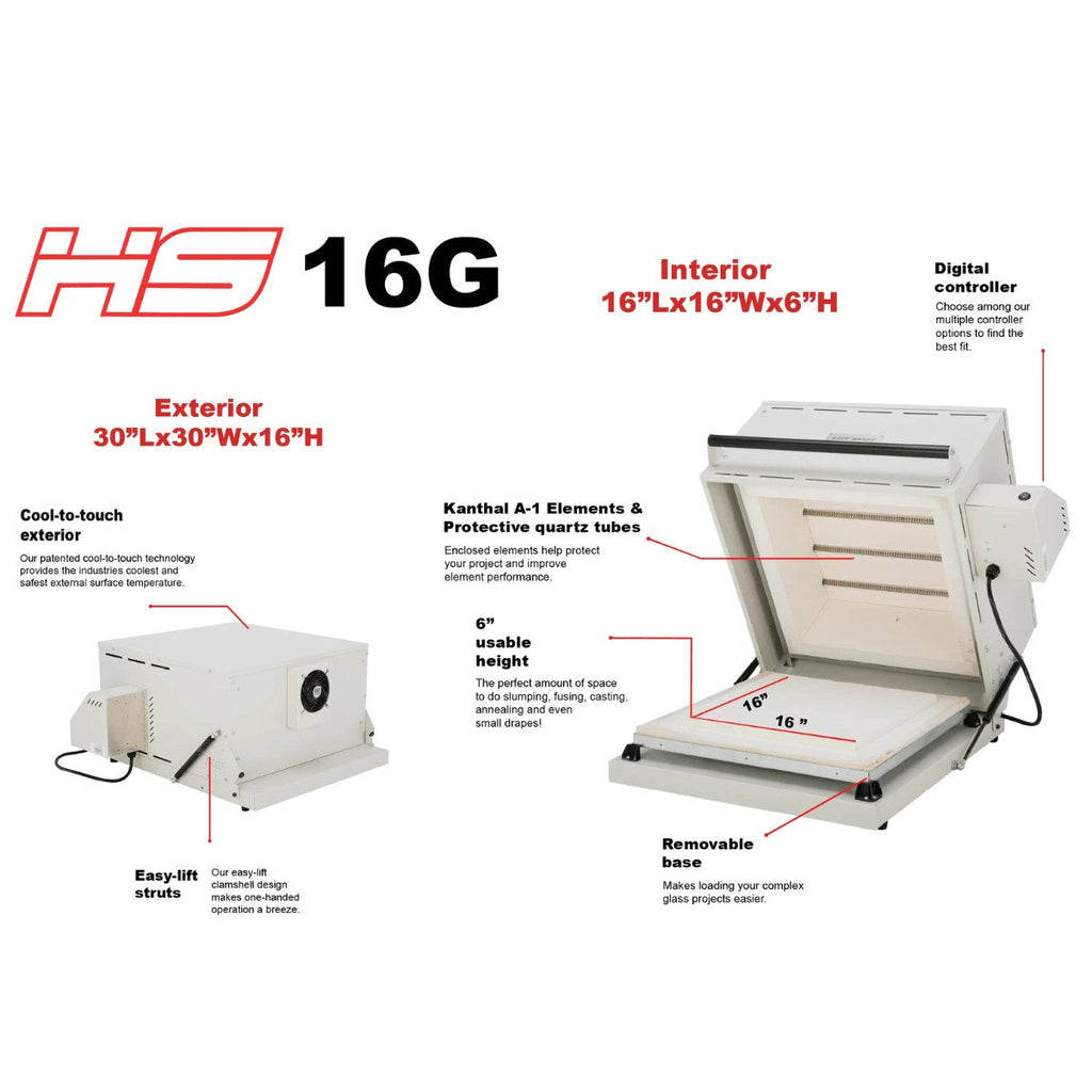 Hot Shot 16G Glass Kiln